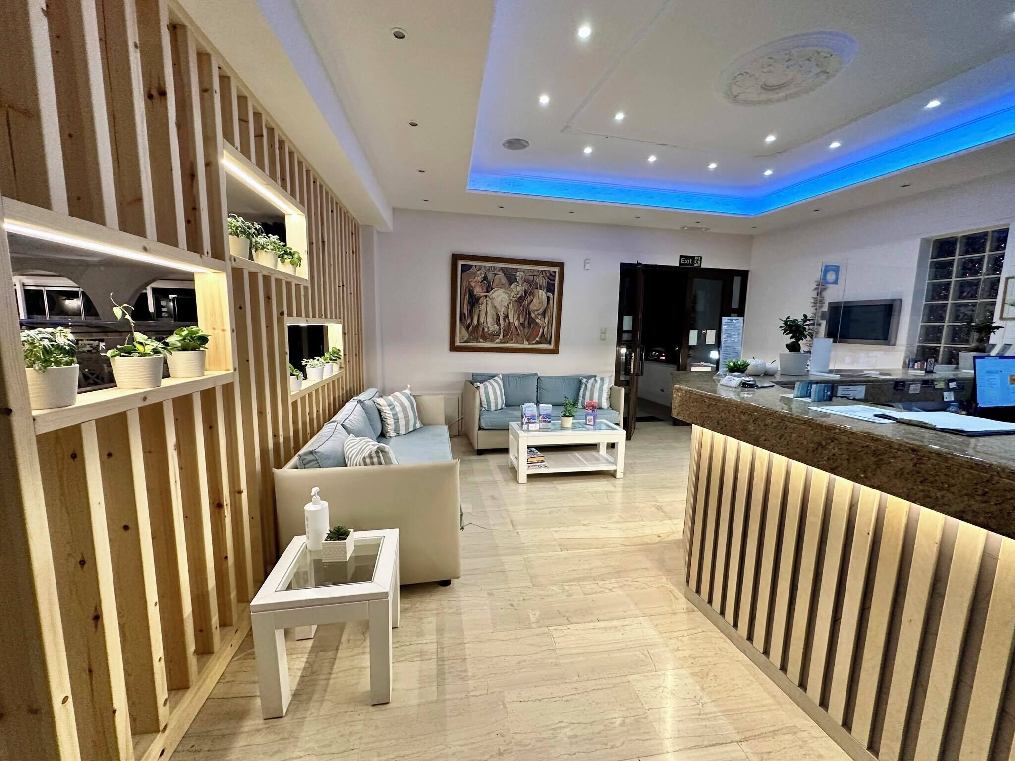 منطقة الاستقبال