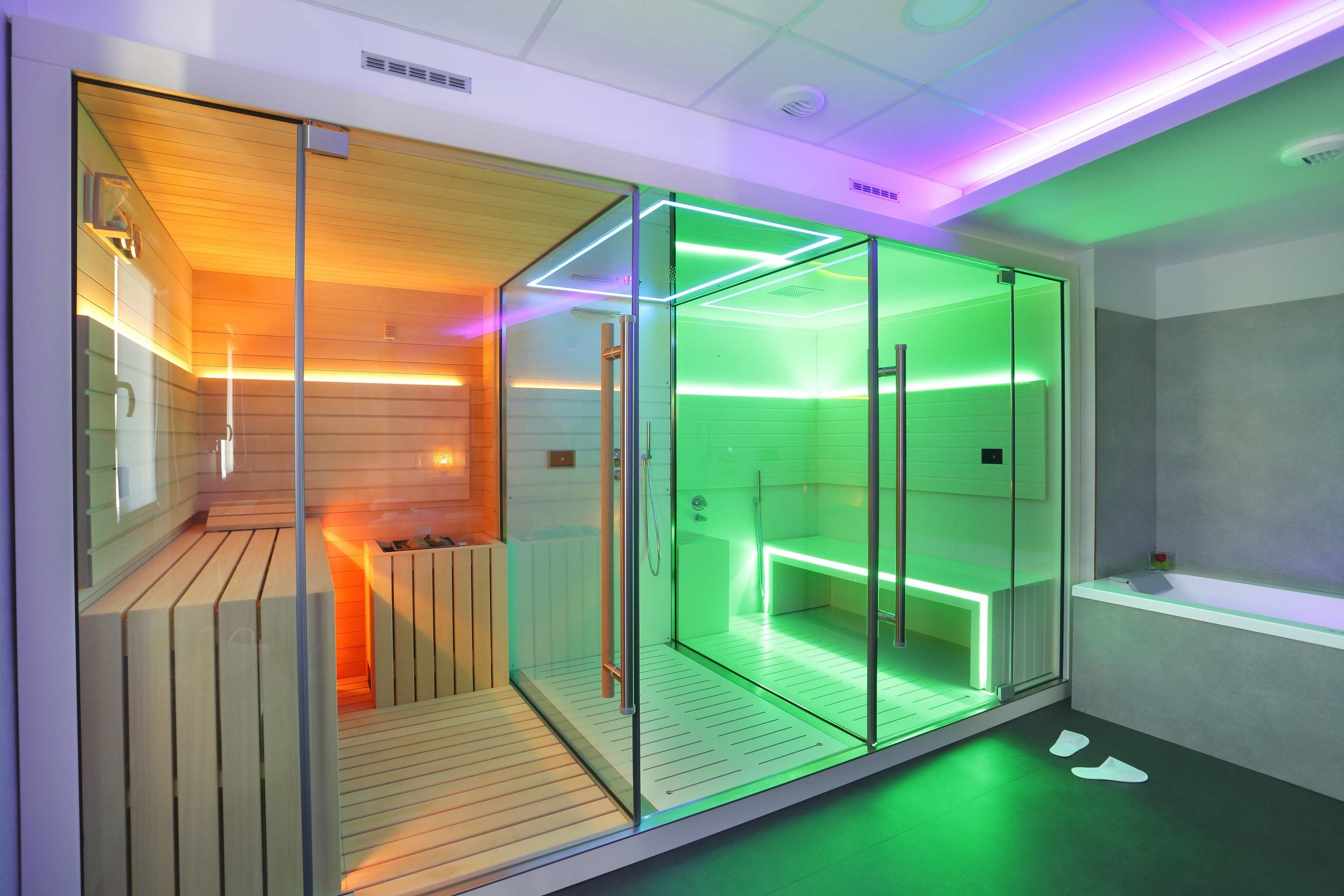 Sauna, body treatments, body wraps, body scrubs, facials