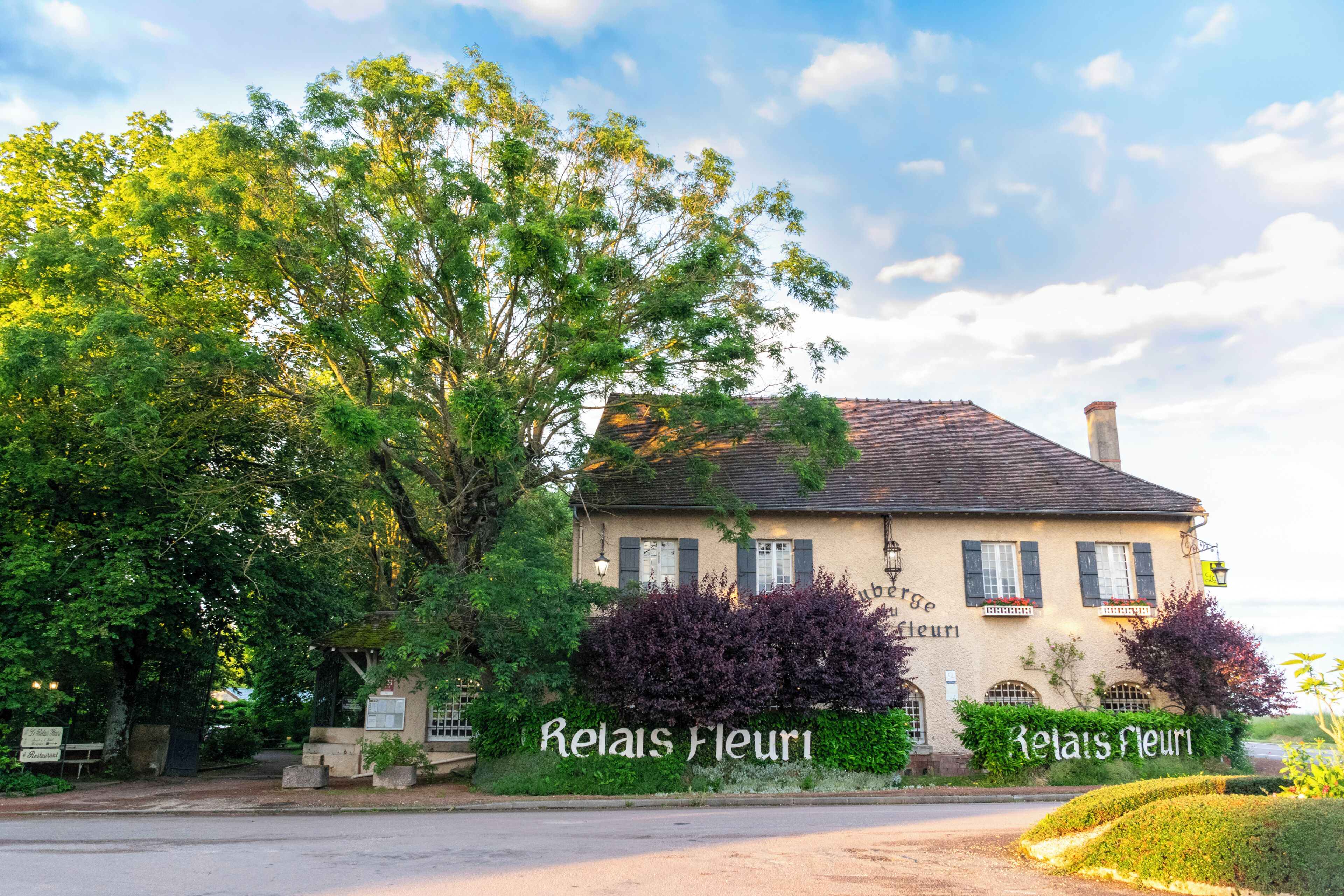 Façade de l’hébergement