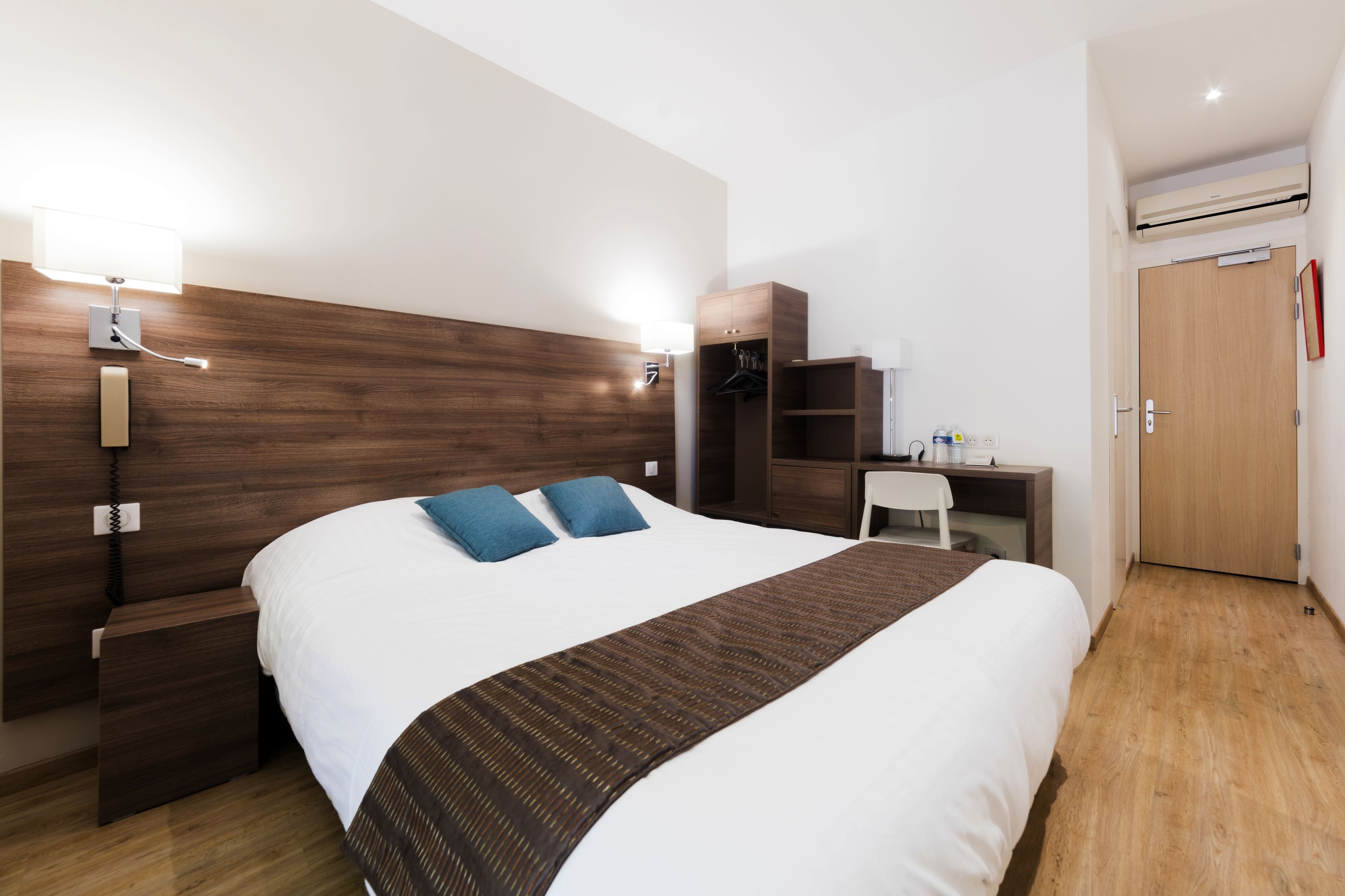 superior double room | in-room safe, desk, laptop workspace, iron/ironing board