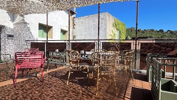 Terrasse sur le toit
