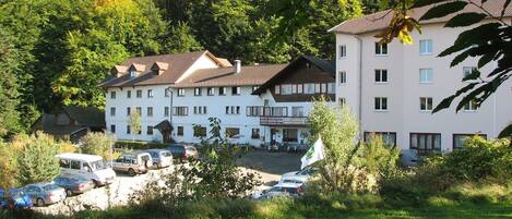 Façade de l’hébergement