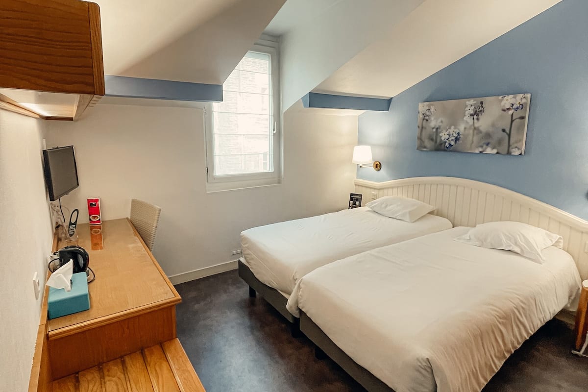 Dreibettzimmer | 1 Schlafzimmer, hochwertige Bettwaren, individuell dekoriert