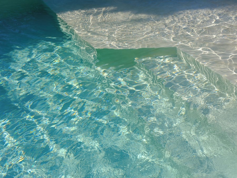 Piscina externa sazonal