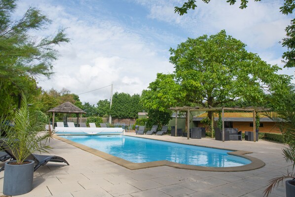 Seasonal outdoor pool