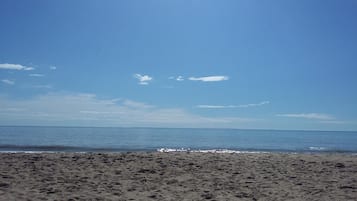 Private beach nearby