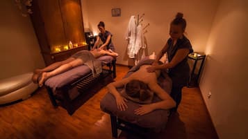 Behandlingsrum för par, turkiskt bad/hamam och kroppsbehandlingar