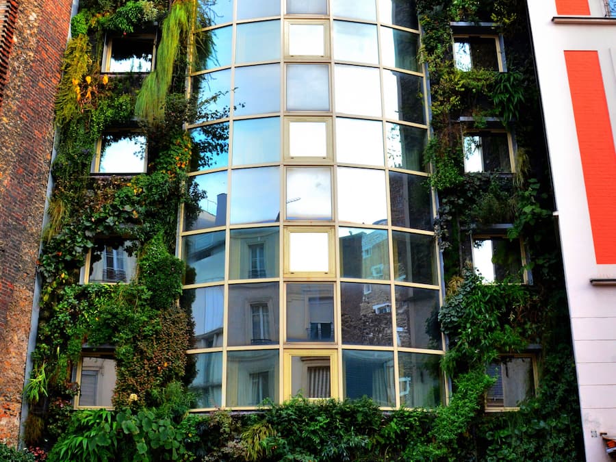 Fassade der Unterkunft