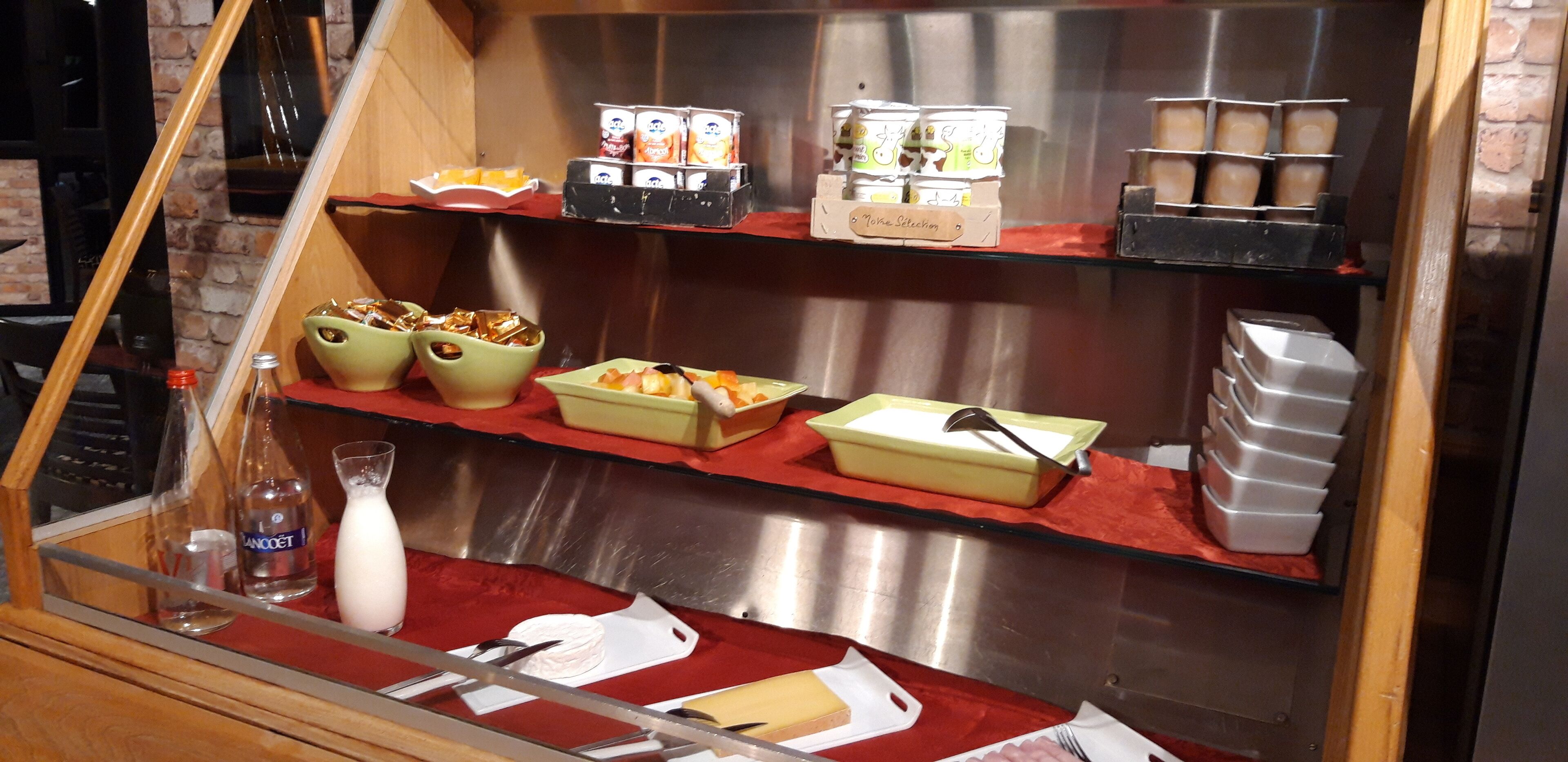 daily buffet breakfast (eur 13.5 per person)