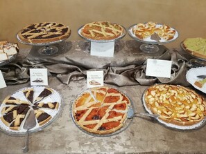 Frokostbuffé er inkludert hver dag