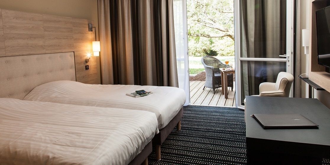 Desk, blackout curtains, iron/ironing board, free cots/infant beds