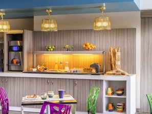 Daily buffet breakfast (EUR 12 per person)