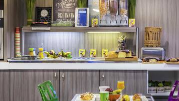 Dagelijks ontbijtbuffet inbegrepen