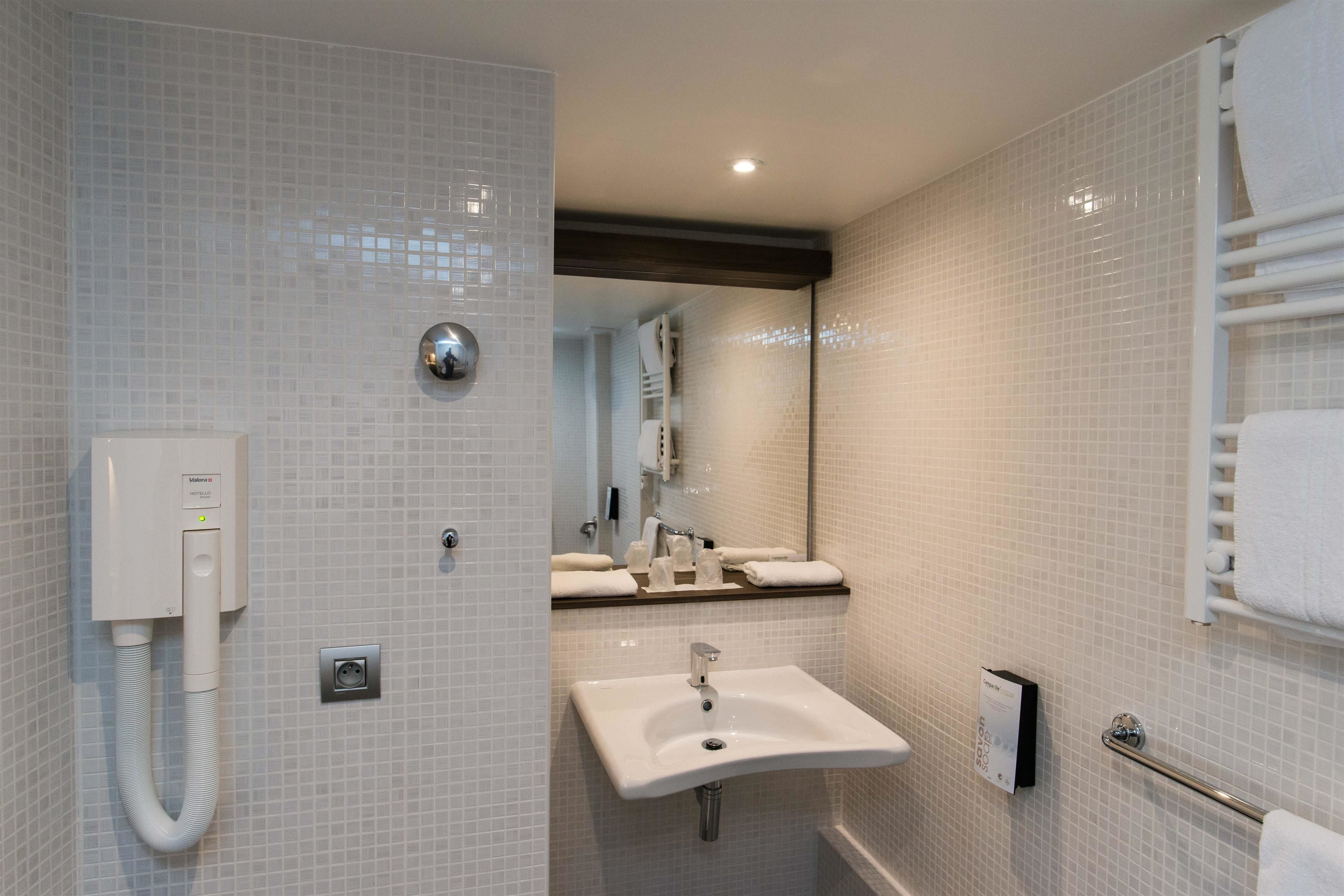 next generation, room, 2 single beds | accessible bathroom