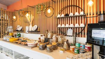 Daily buffet breakfast (EUR 20 per person)