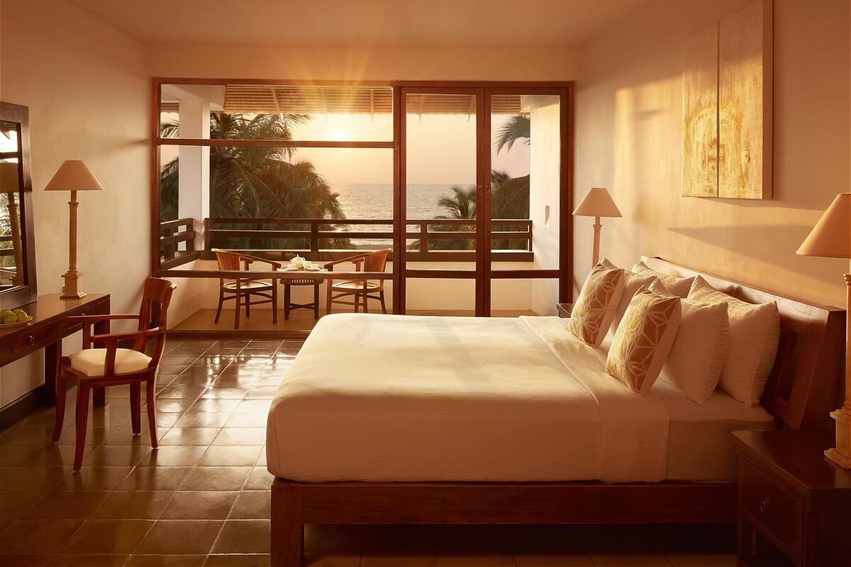 Deluxe Double Room with Sea view | 1 間臥室、高級寢具、迷你吧、客房內保險箱