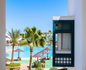 Deluxe Room, Pool View | View from room