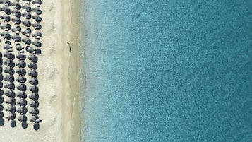 Nära stranden, transport till/från stranden och strandhanddukar