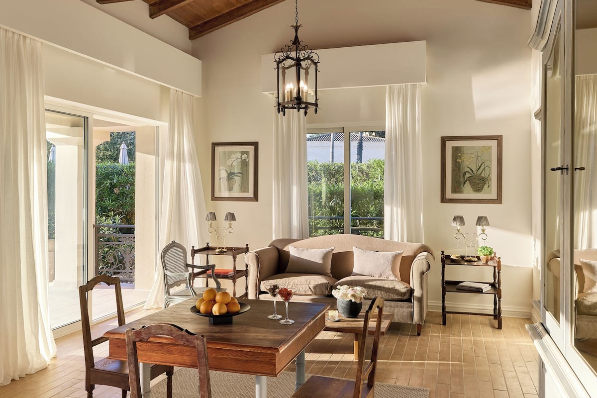 One Bedroom Dream Villa Private Pool | Living area | 32-inch LCD TV with satellite channels, TV
