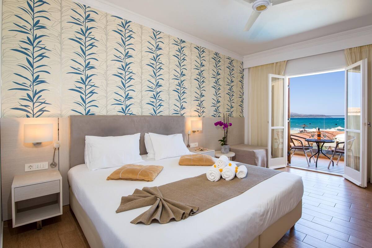 Chambre Standard, vue mer | Coffres-forts dans les chambres, décoration personnalisée