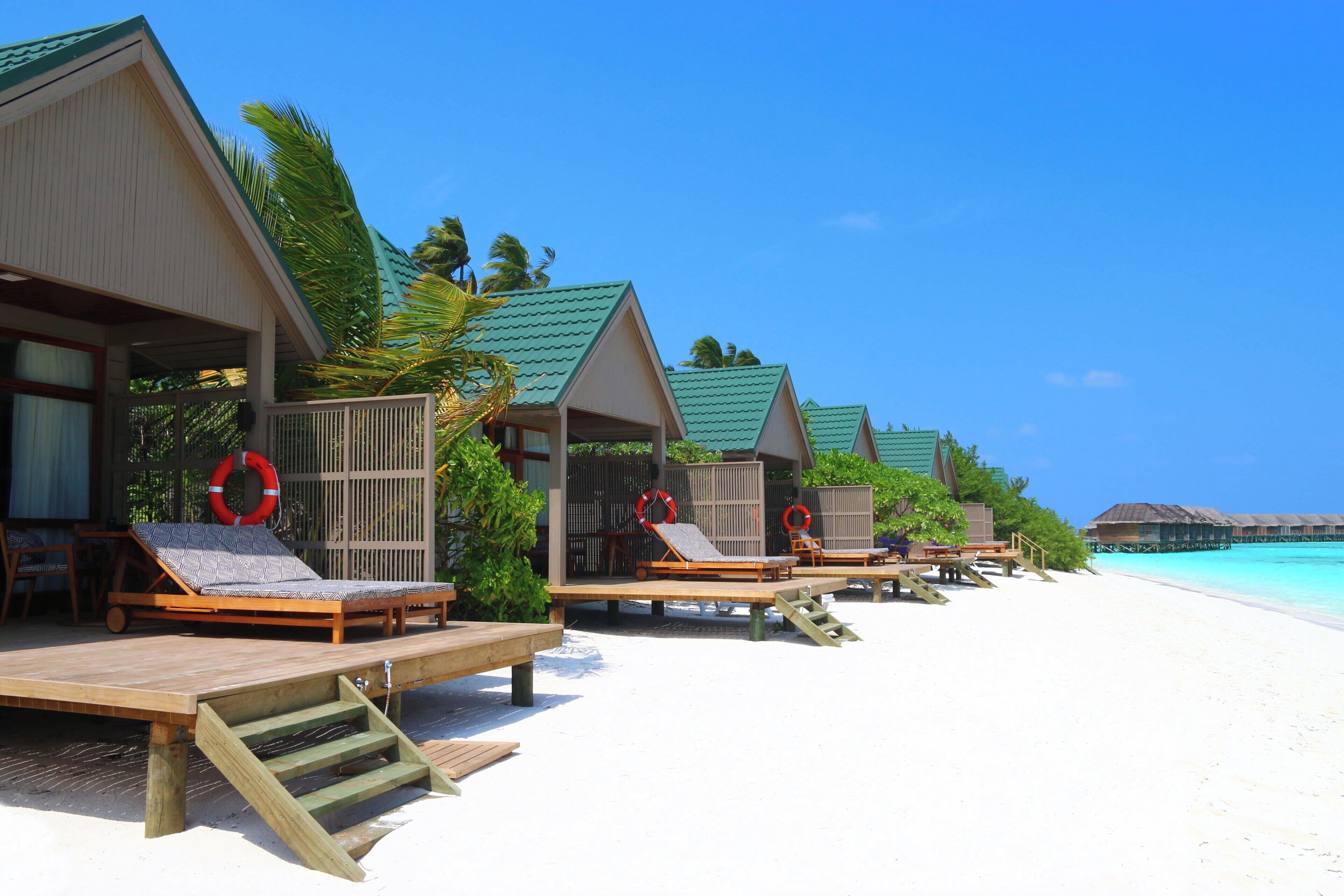 Biệt thự, sát bãi biển | 1 phòng ngủ, minibar, két bảo mật tại phòng, bàn 