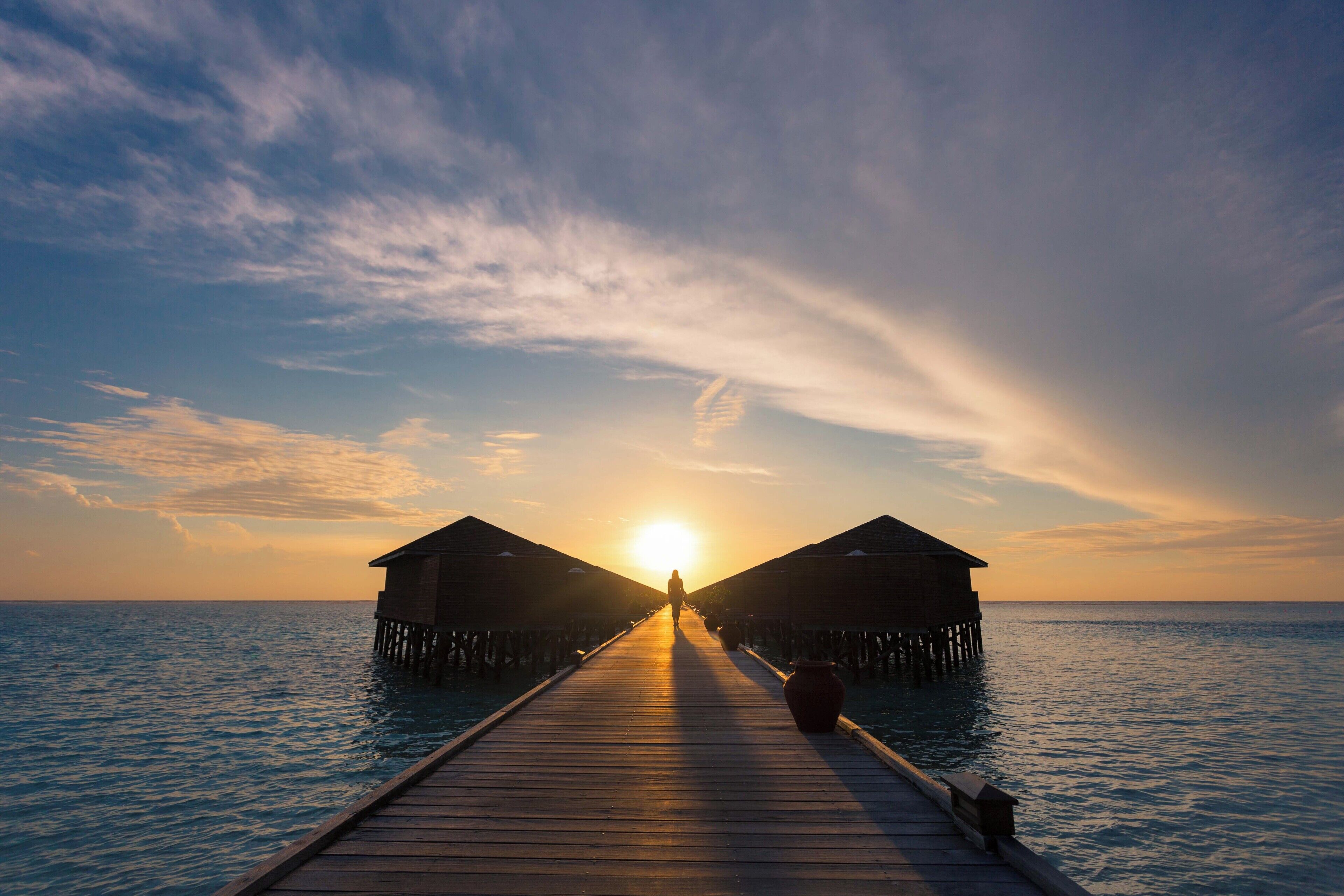 jacuzzi water villa | minibar, in-room safe, individually furnished, desk