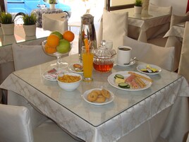 Daily buffet breakfast (EUR 11 per person)