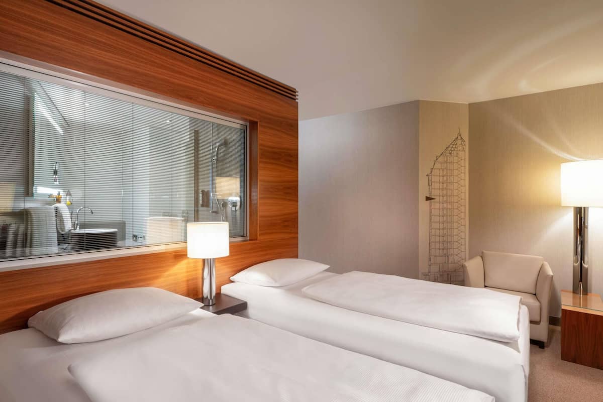 1 bedroom, hypo-allergenic bedding, pillow-top beds, in-room safe