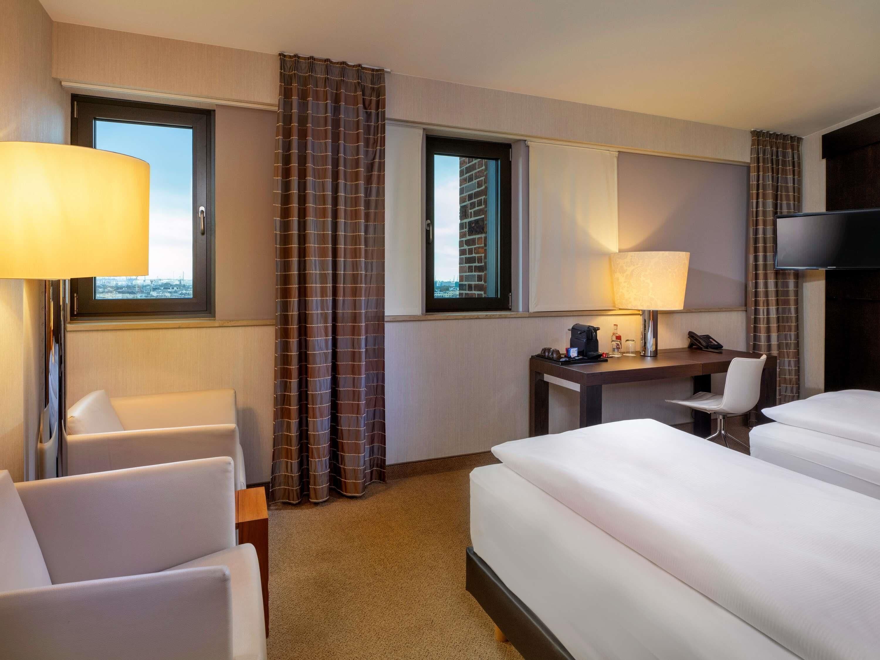 Hypo-allergenic bedding, pillowtop beds, in-room safe, desk