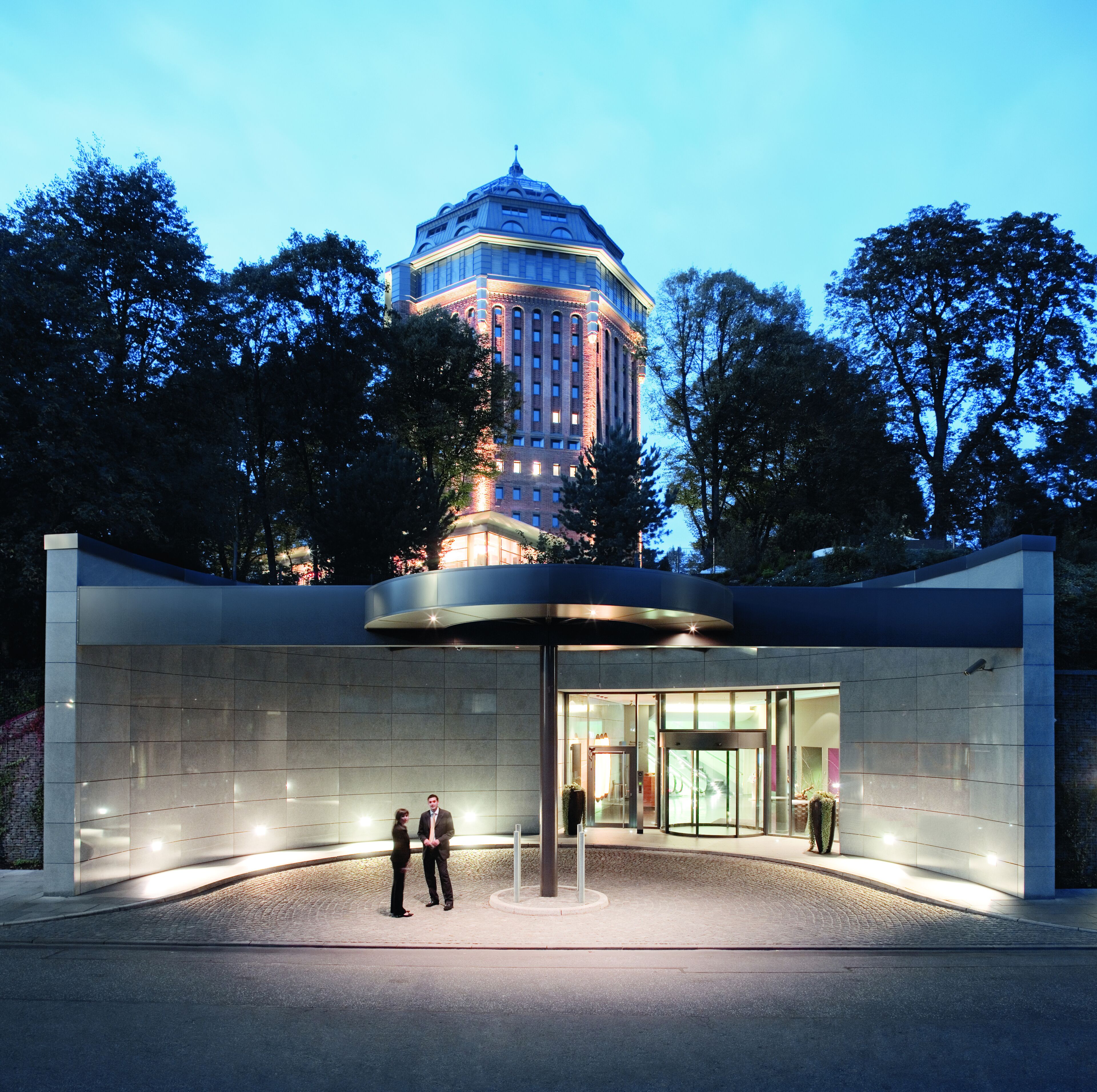 Voorkant van accommodatie