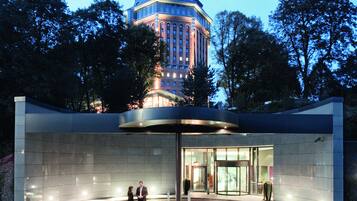 Voorkant van accommodatie