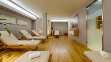 Tratamentos corporais, aromaterapia, massagens musculares profundas