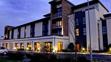 Front of property – evening/night