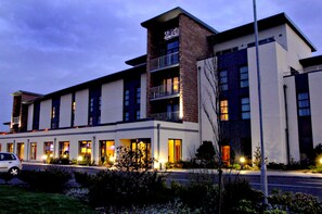 Front of property – evening/night