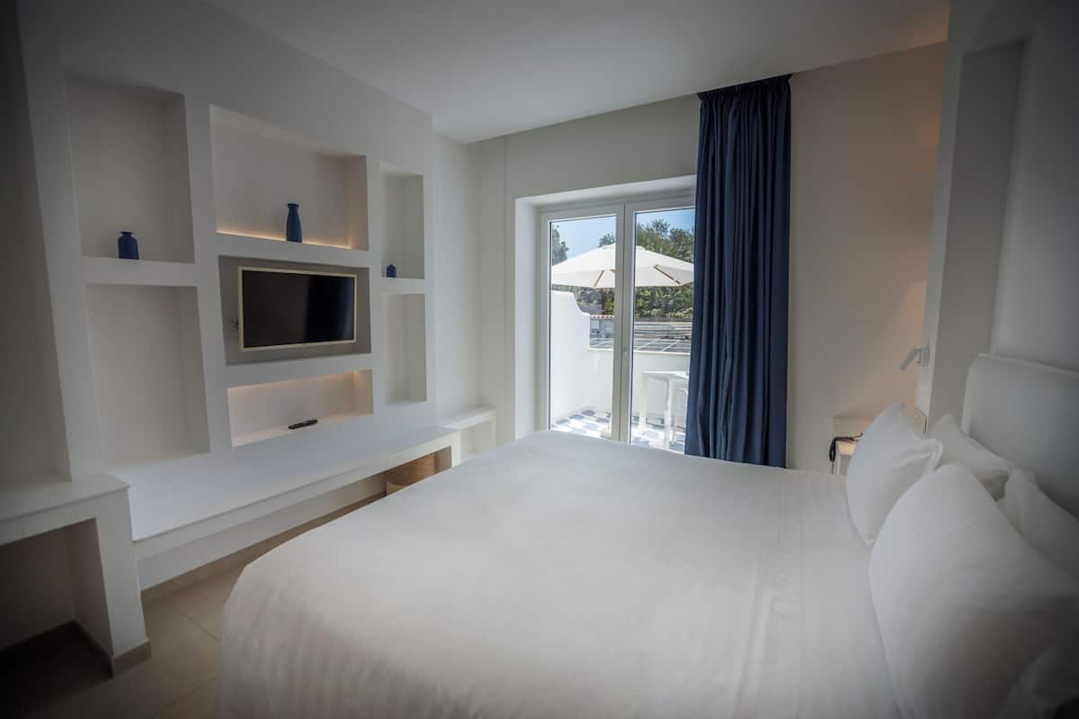 Deluxe Double Room | Egyptian cotton sheets, premium bedding, down comforters, minibar