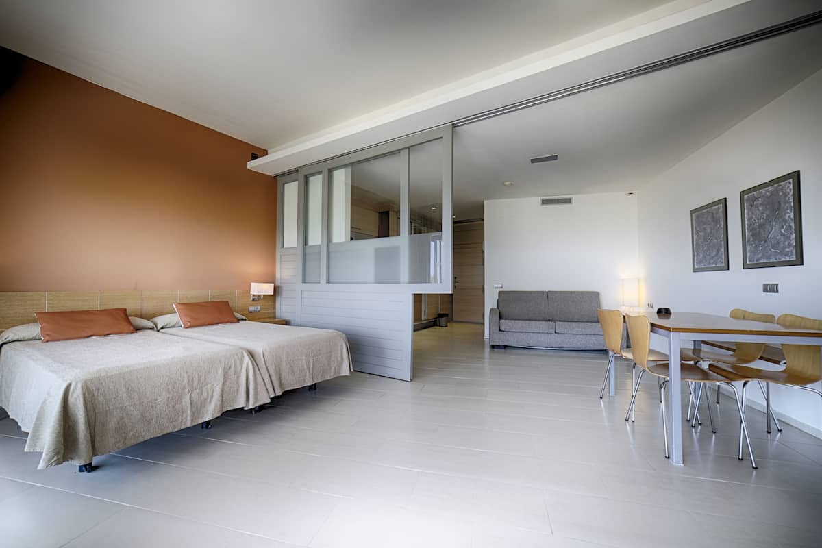 In-room safe, desk, blackout curtains, soundproofing