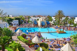 2 outdoor pools, pool umbrellas, sun loungers - Caribbean Village Agador - All Inclusive (Agadir)