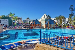 2 outdoor pools, pool umbrellas, sun loungers - Caribbean Village Agador - All Inclusive (Agadir)