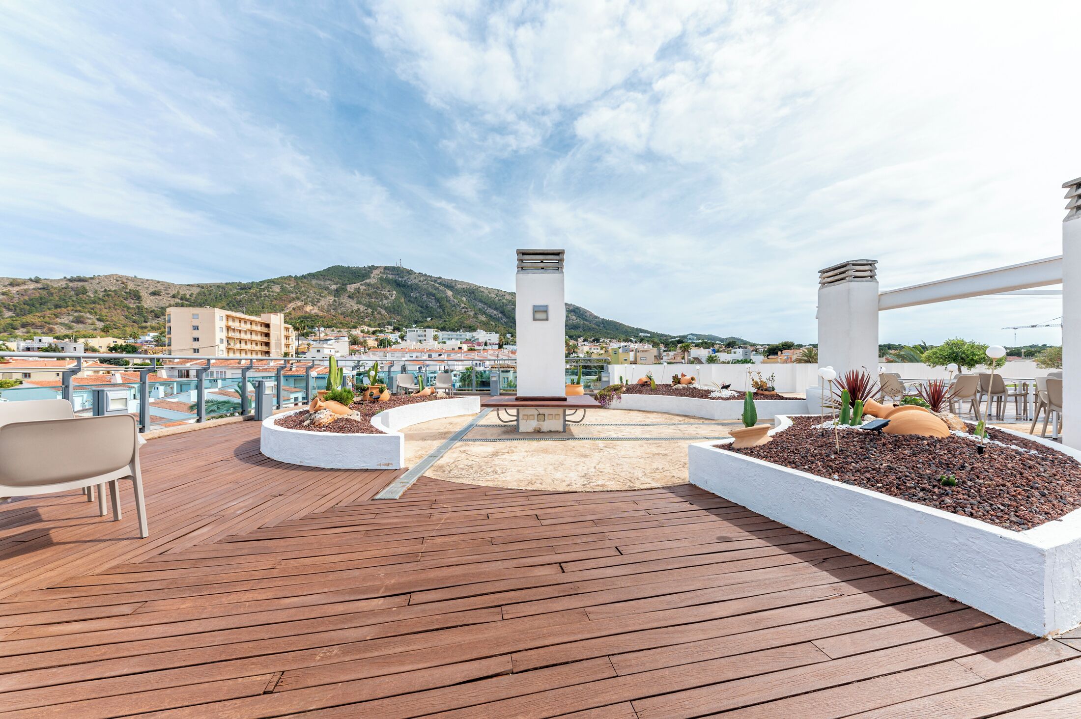 Terraza en la azotea