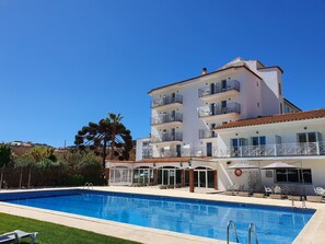 Façade de l’hébergement