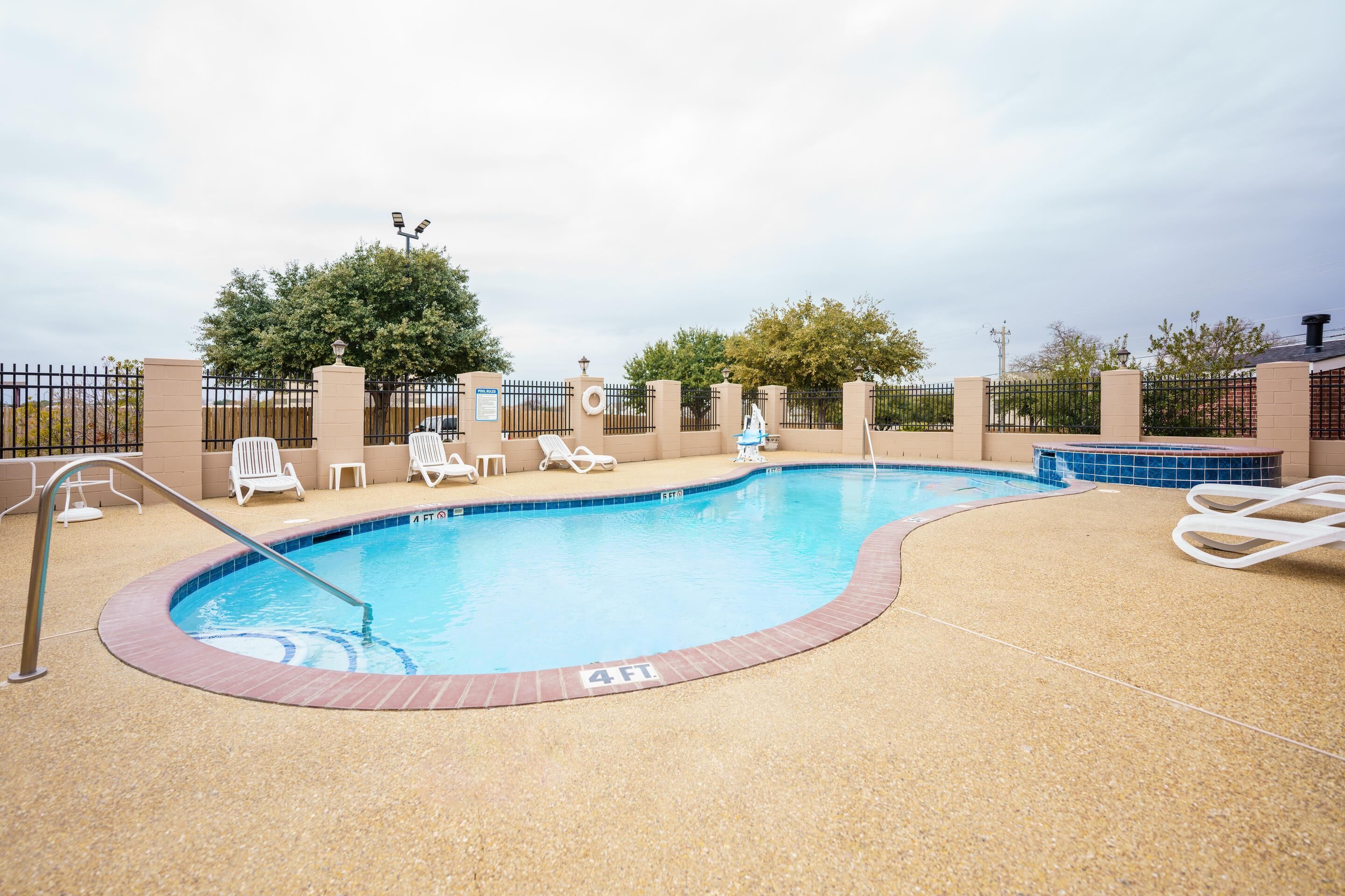 Seasonal outdoor pool