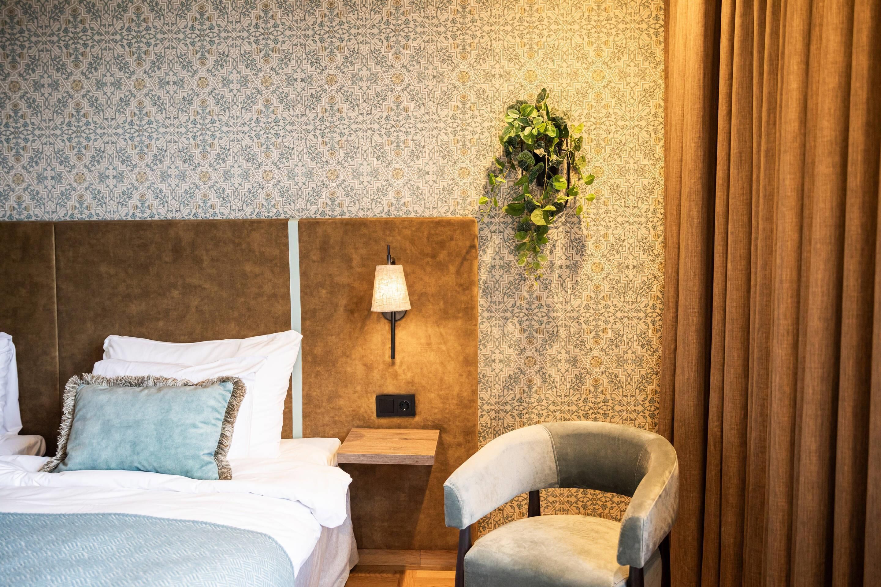 Habitación superior con 2 camas individuales, para no fumadores | Escritorio, espacio para trabajar con laptop y cortinas blackout 