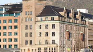 Fachada de la propiedad