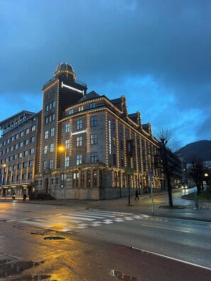 Fassade der Unterkunft