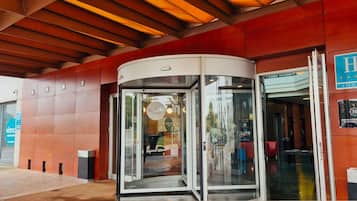 Entrée de l’hébergement