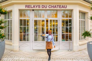 Entrée de l’hébergement