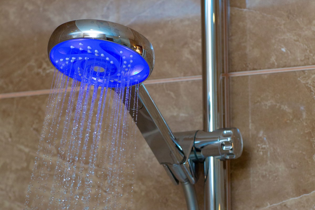 eco-friendly toiletries, hair dryer, towels