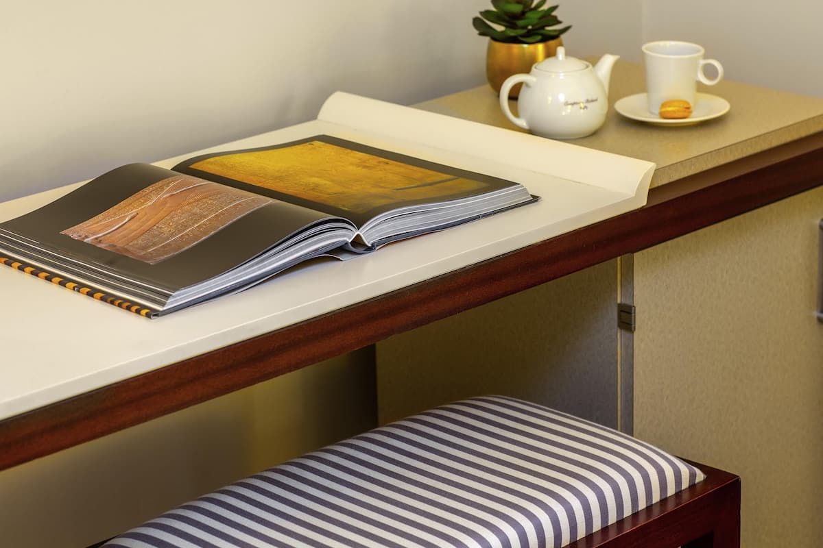Select Comfort-bedden, een minibar met enkele gratis items