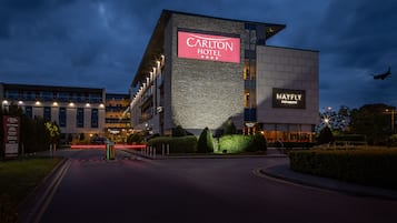 Front of property – evening/night