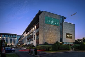 Front of property – evening/night